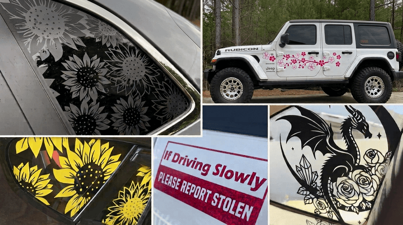 Personalised Vehicle Window Decals Bega Valley